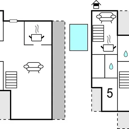 Five-bedroom In Prázdninový dům Rogoznica (Sibenik-Knin)