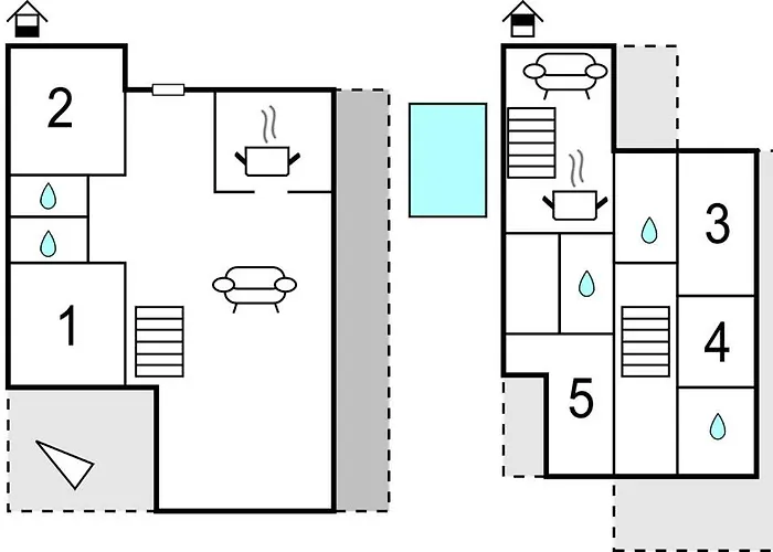 Five-bedroom In Dom wakacyjny Rogoznica (Sibenik-Knin)